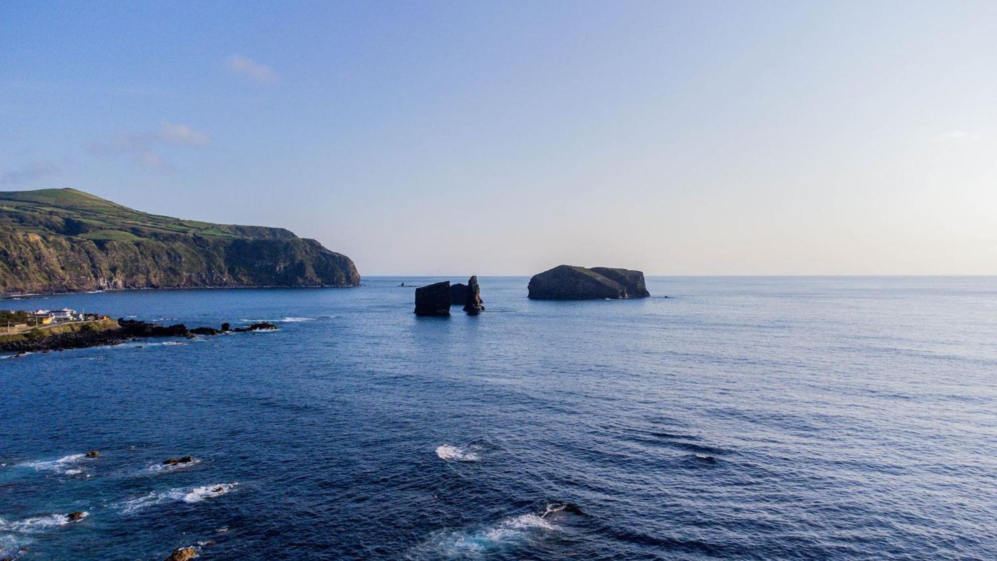 Mosteiros Natural Pool House ภายนอก รูปภาพ